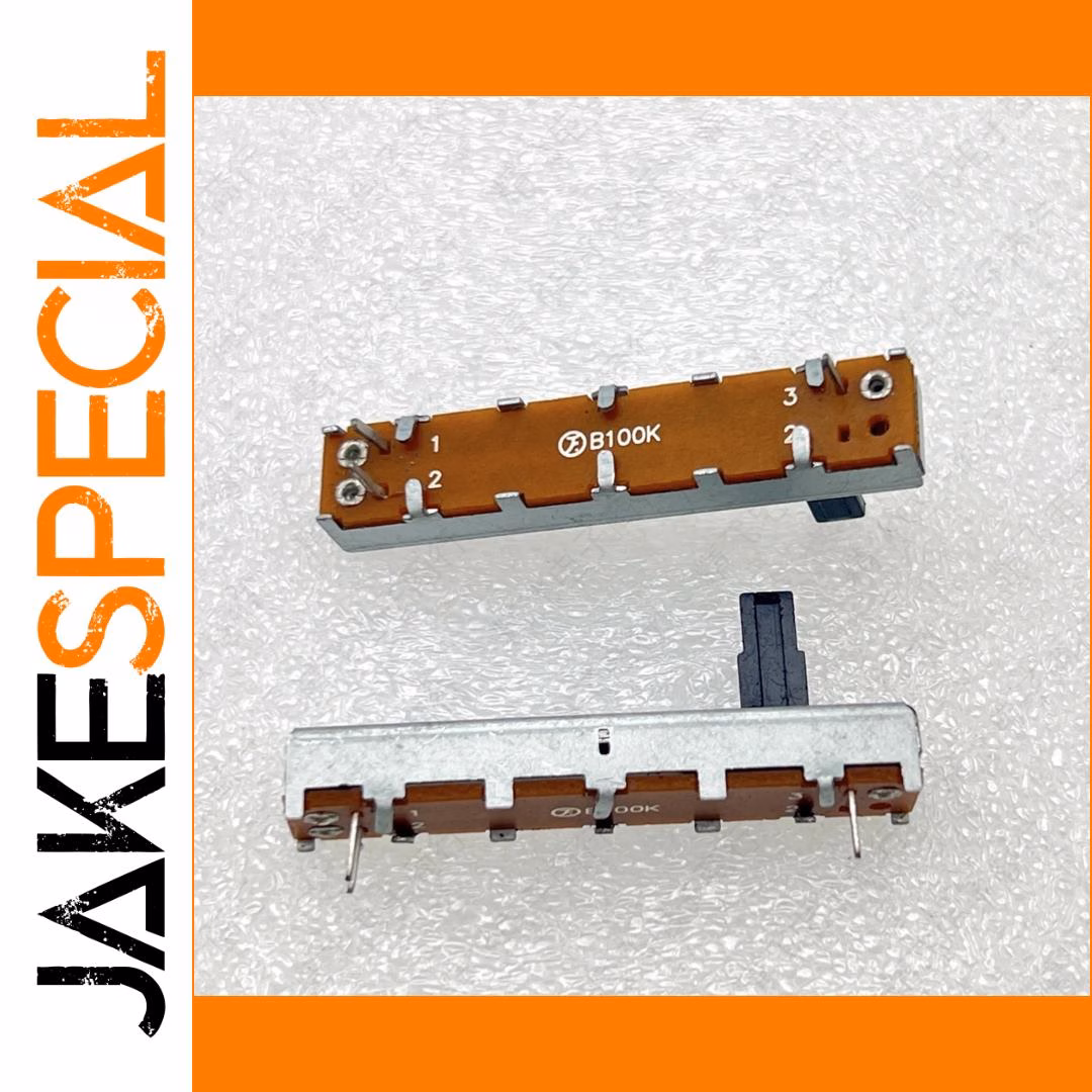 2PCS B100K Potentiometers with 10mm Shaft - Image 4