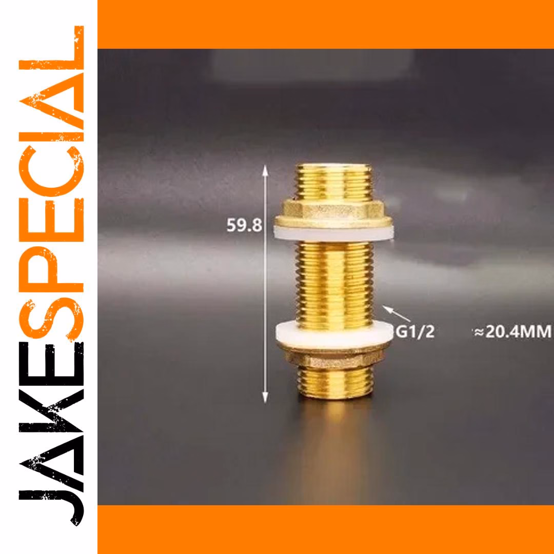 Brass Male Thread Conversion Connector Fitting - Image 9