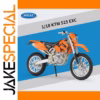 Welly 1:18 KTM 525 EXC Model Motorcycle