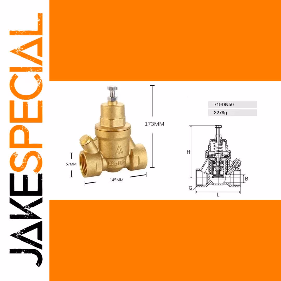 Pressure Reducing Valve for DN15 to DN50 Pipes - Image 7