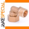 Brass 90 Degree Elbow Fitting 1/2 BSP 32mm