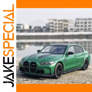 1:24 M3 Alloy Sports Car Model in Metallic Green