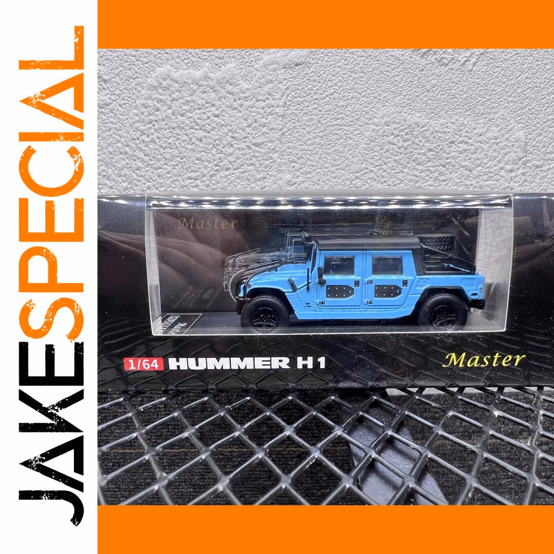 1:64 Hummer H1 Alloy Pickup Truck Model - Image 5