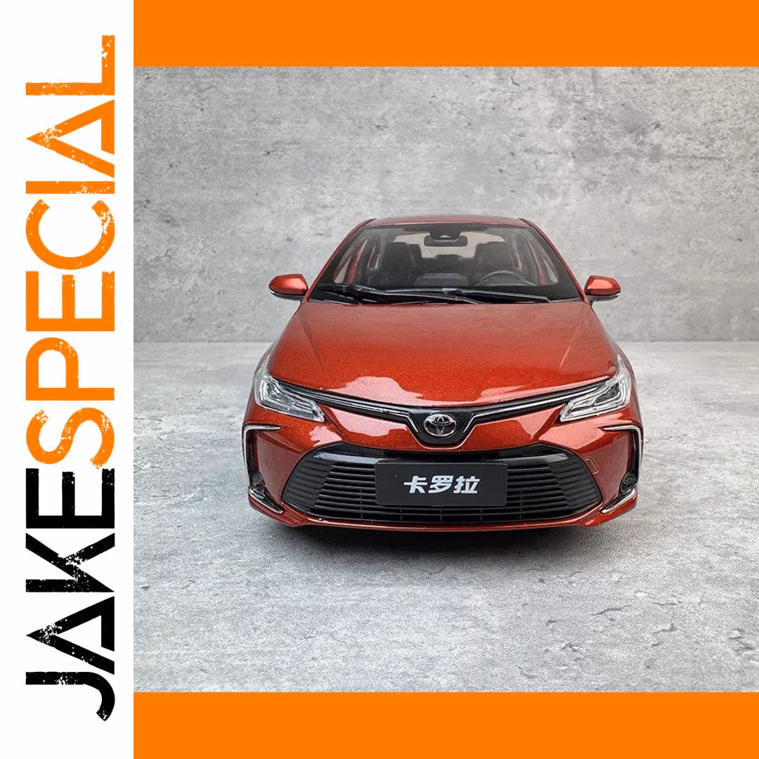 1:18 Scale 2019 Corolla Coupe Diecast Model - Image 4