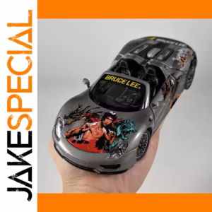 1:24 Scale Diecast Model Car with Bruce Lee Art