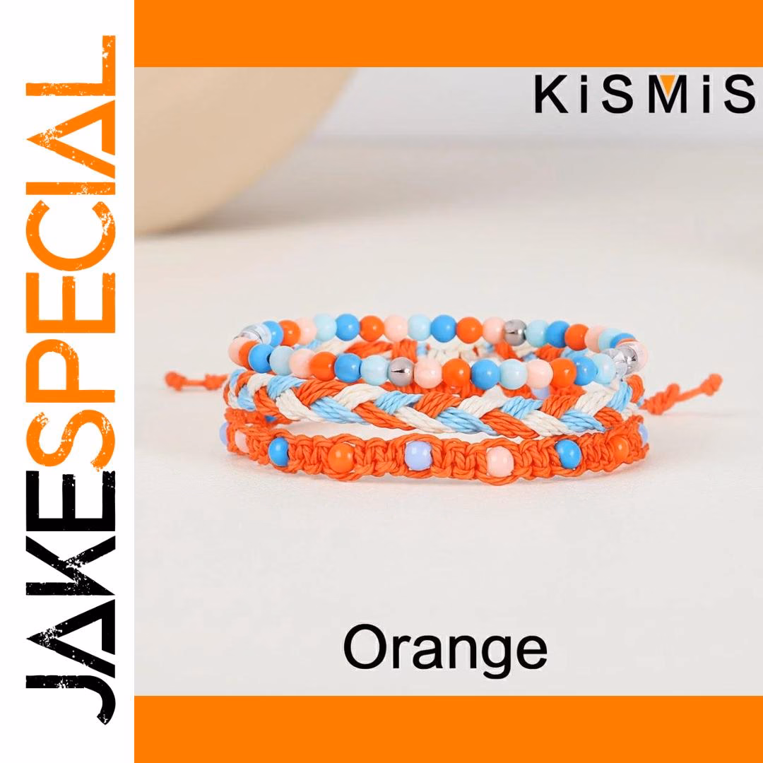 Bohemian Friendship Rope Bracelets Set of Three - Image 9