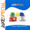5MM LED F5 Diode Kit - 500PCS in 5 Colors