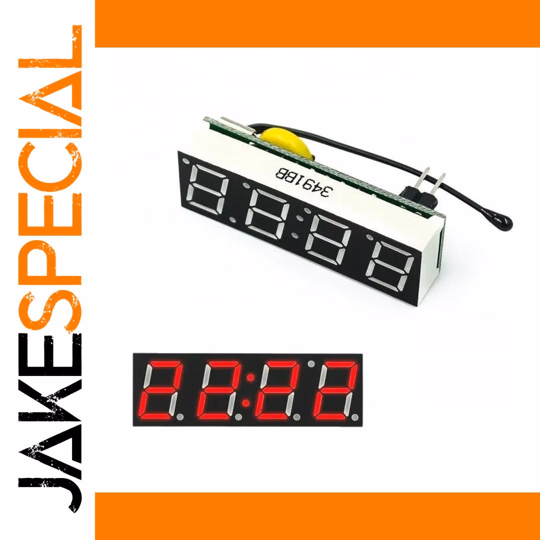 3-in-1 LED Clock Module with Temp and Voltage - Image 3