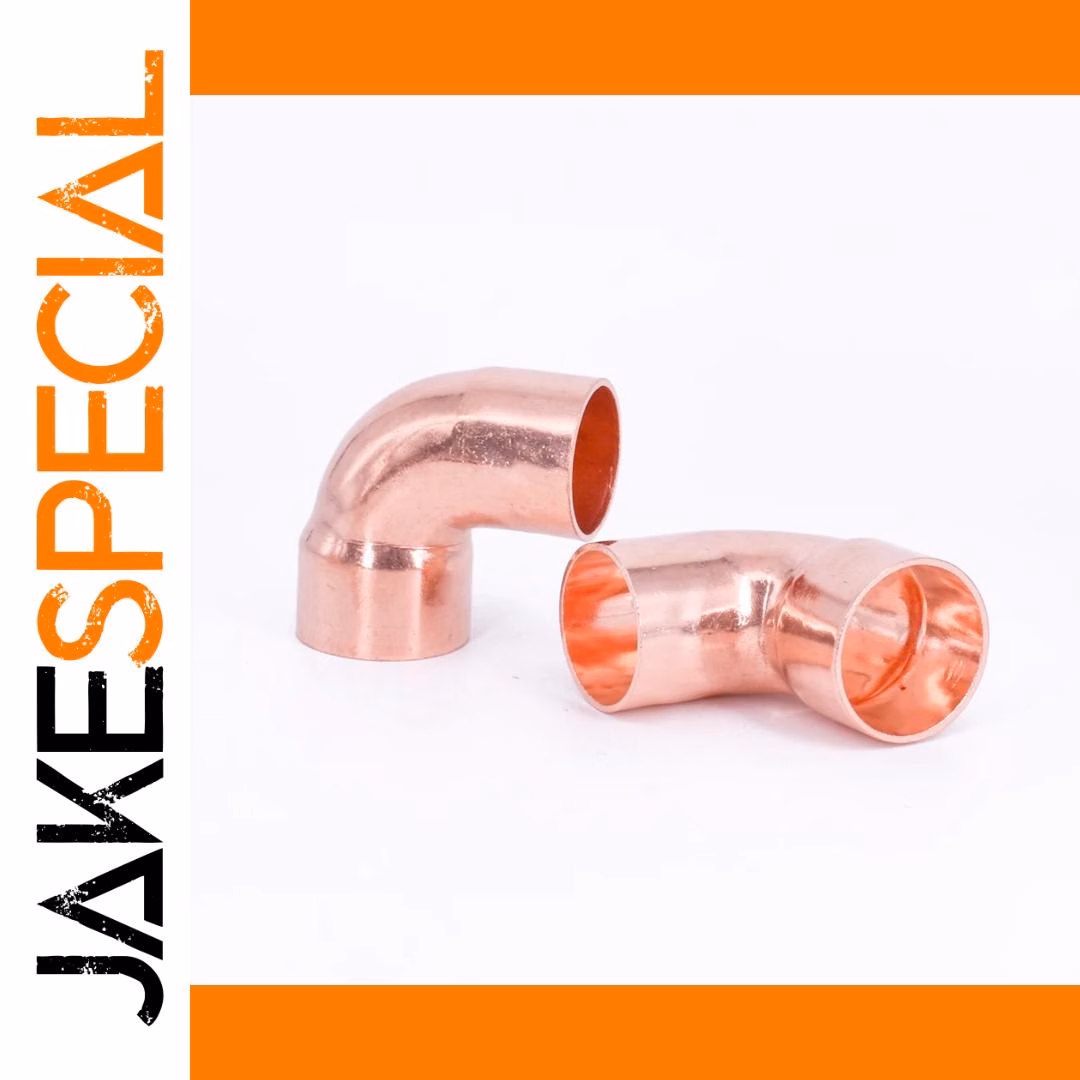 Copper 90-Degree Elbow Fitting 12.7mm to 67mm - Image 3