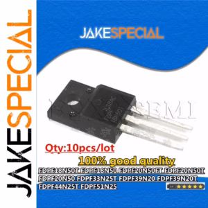 Set of 10 Power MOSFETs TO-220F Package