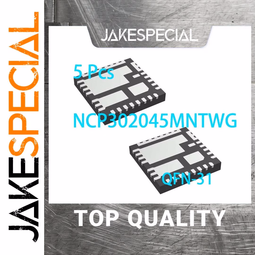 NCP302045 Voltage Regulators 5 PCS QFN-31 Pack