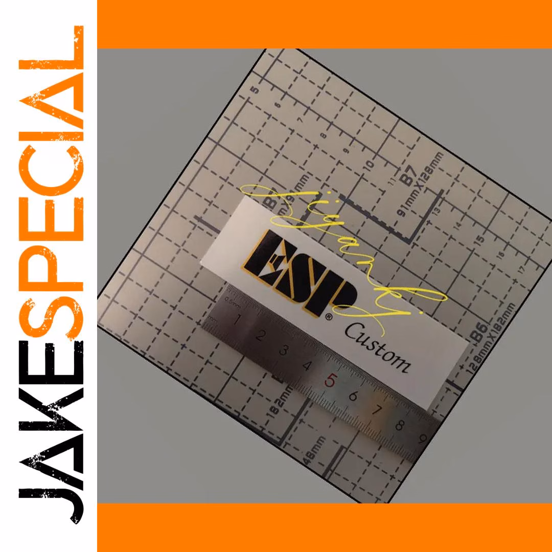 3-Piece Paper Waterslide Guitar Decals