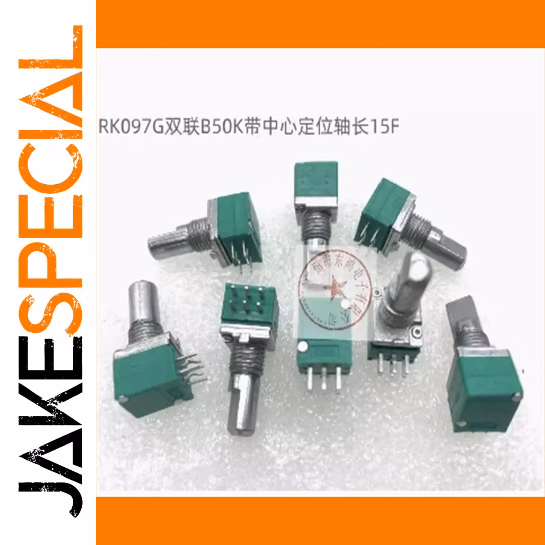 RK097G Dual Seal Potentiometer 50K Ohm 1 PCS - Image 2