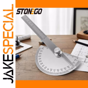 Round Head Stainless Steel Angle Protractor