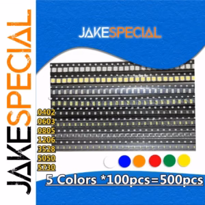 SMD LED Diode Kit 500PCS in 5 Colors