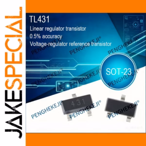 TL431 Voltage Regulator Transistor 50/100/300 PCS