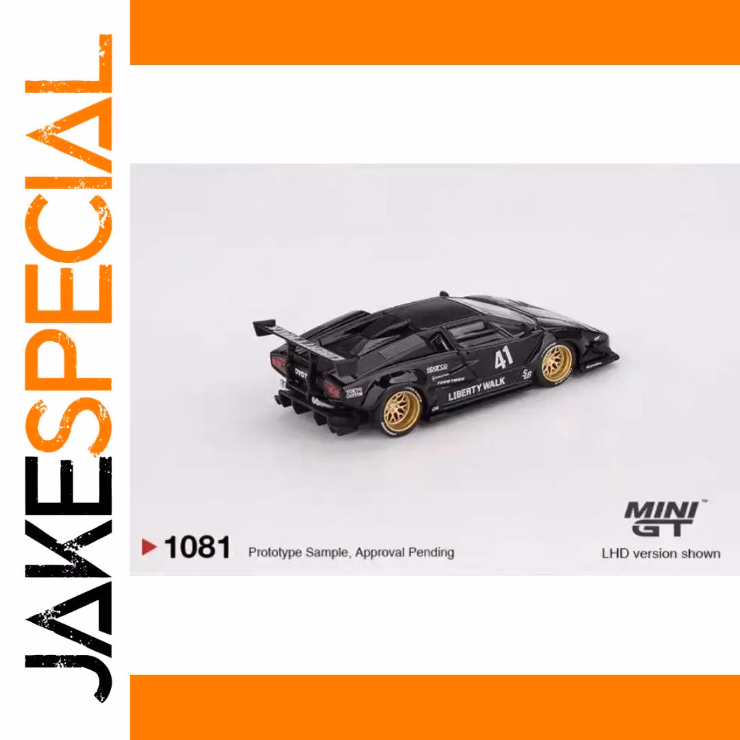 Lamborghini Countach 1:64 Scale Diecast Model – Bild 2