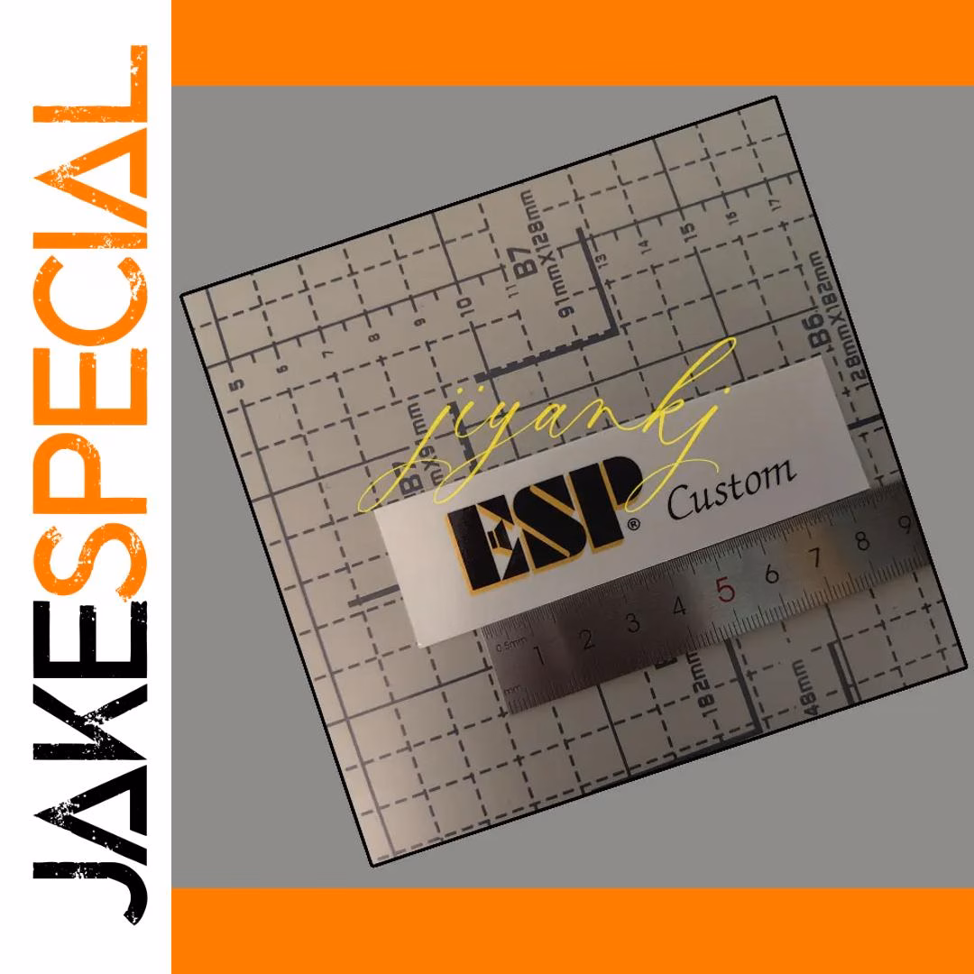 3-Piece ESI Waterslide Guitar Decals