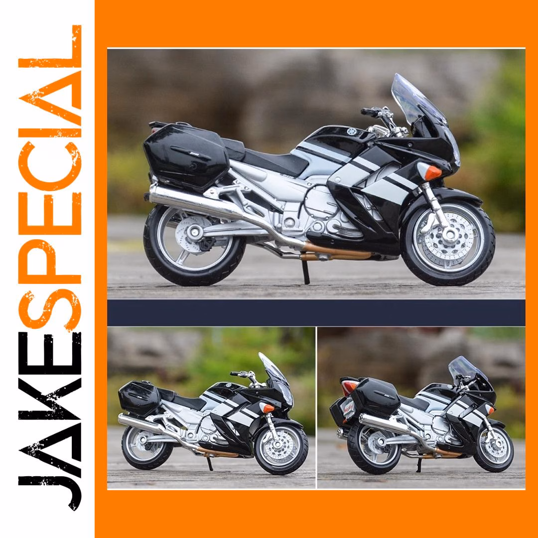 Yamaha FJR 1300 Motorcycle 1:18 Scale Model - Image 2