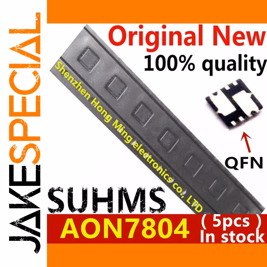 5PCS AO7804 Voltage Regulators QFN-8 Package