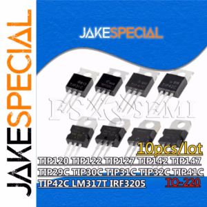 10PCS Darlington Transistors TO-220 Collection