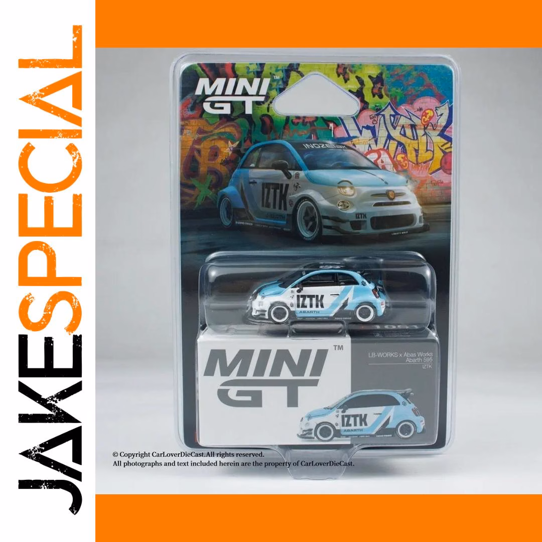 Minigt 1:64 Abarth 595 Diecast Model Car