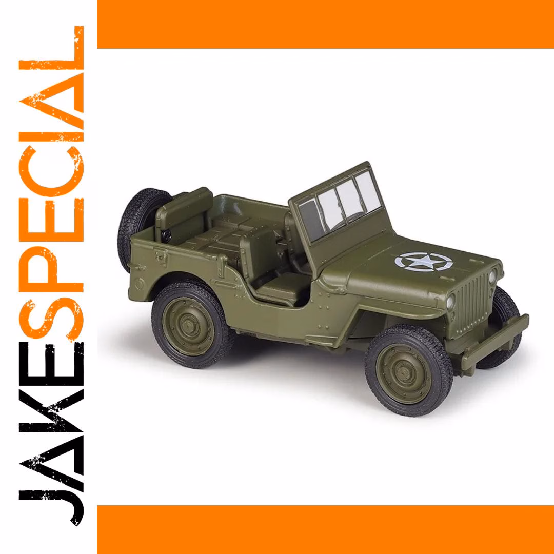 Willys Military Vehicle Model 1/36 Scale Classic - Image 4
