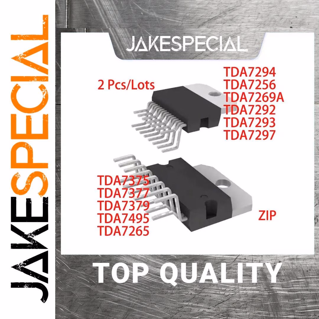 2 PCS ZIP IC Amplifiers for Audio Enhancement