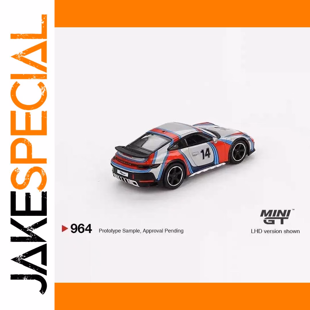 Mini GT 964 1:64 Porsche 911 Model Car - Image 3