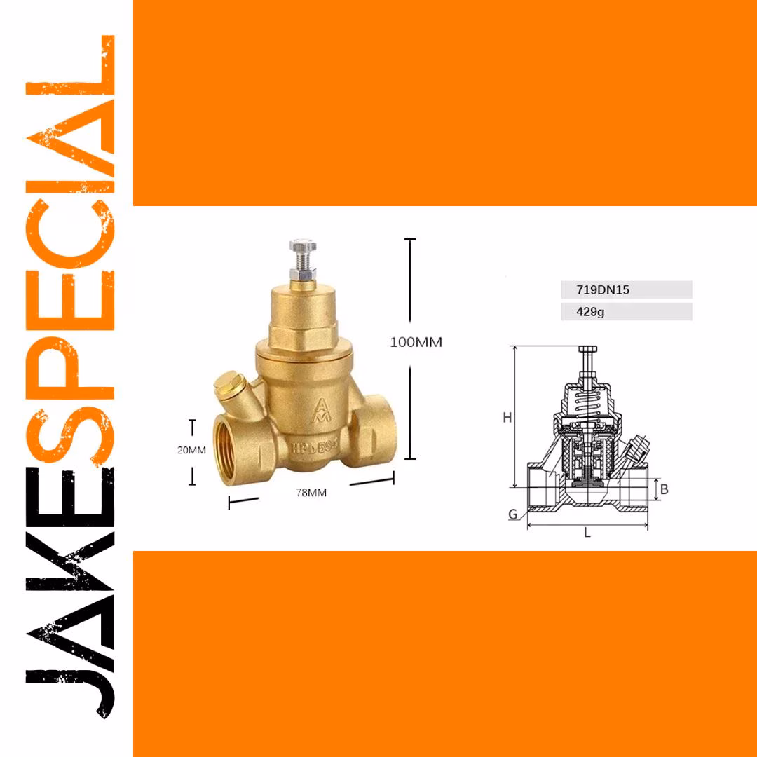 Pressure Reducing Valve for DN15 to DN50 Pipes - Image 6