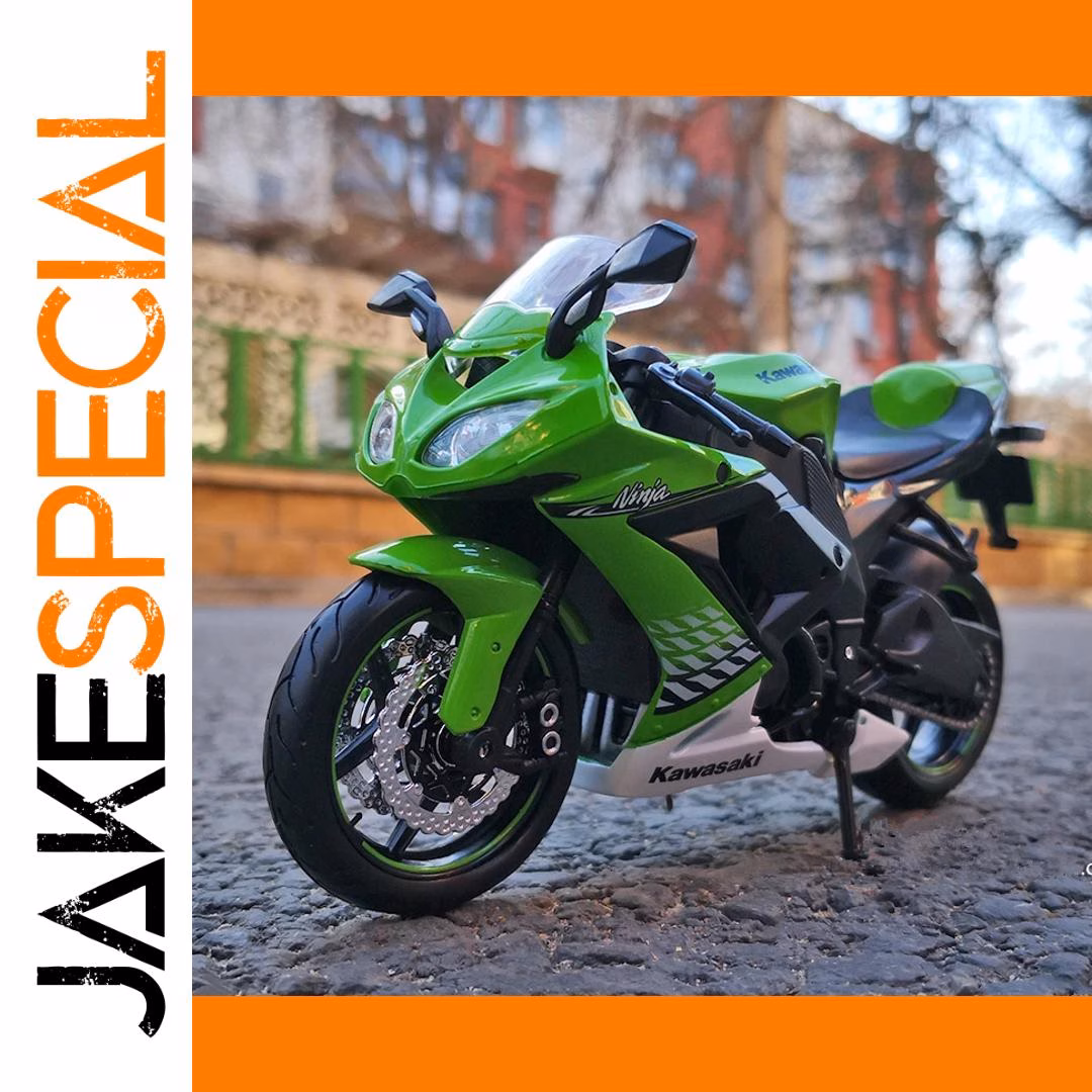 Kawasaki Ninja ZX-10R 1:12 Scale Diecast Model - Image 6