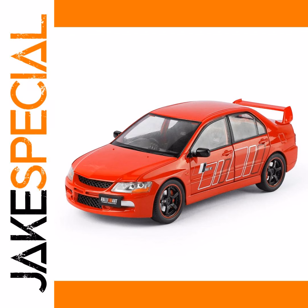1:24 EVO9 Alloy Car Model with Lighting Effects - Image 2