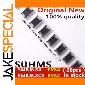 20PCS SMBJ6.8A/SMBJ6.8CA Diodes 6V 8A