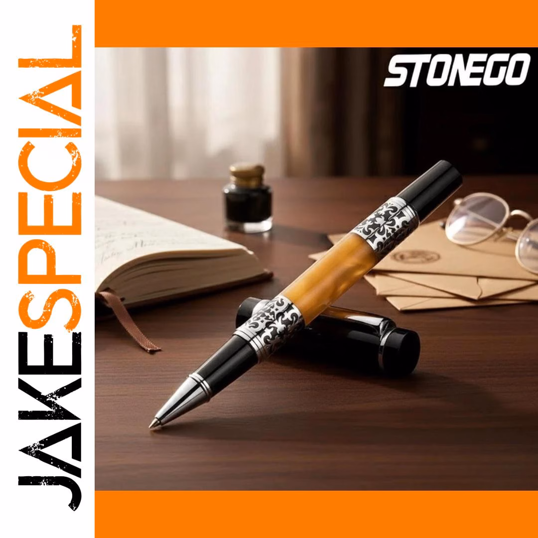 Luxurious Metal Gel Ballpoint Pen 1.0mm - Image 8