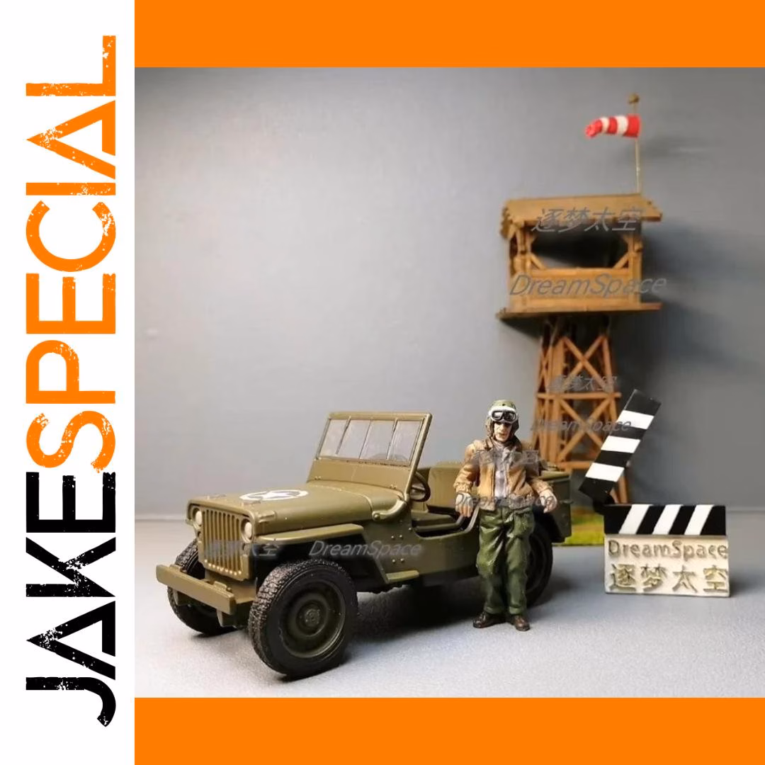 1:36 Scale Jeep Willys MB Diecast Model - Image 3