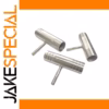 3-Way Hose Barb Reducer Tee Connector 304 SS