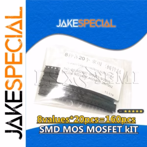 160PCS SMD MOSFET Kit - 8 Models Included