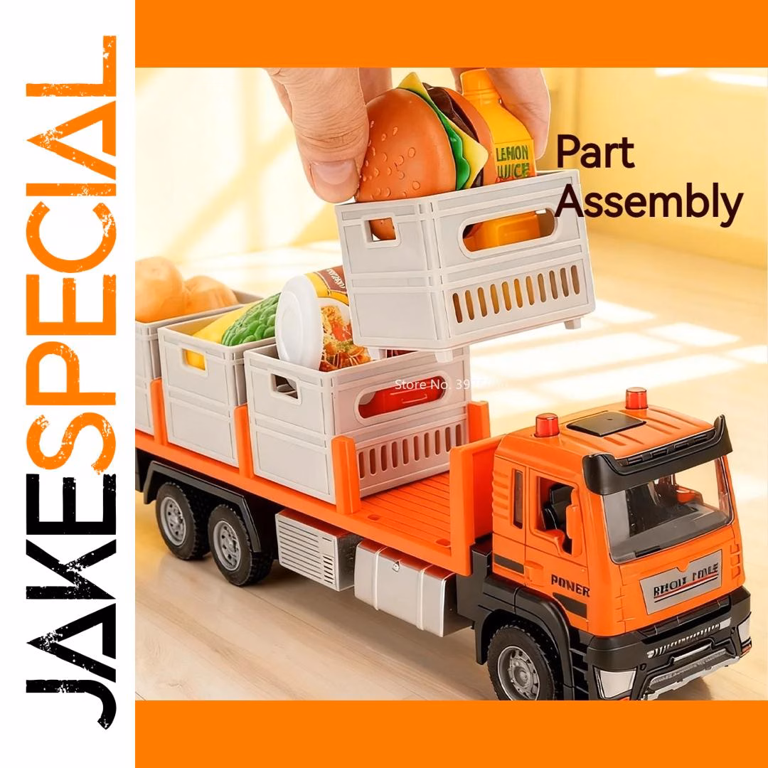 1:32 Diecast Transport Vehicle Model 8685B - Image 5