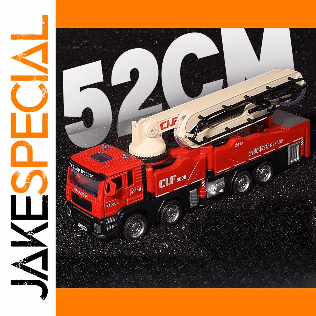 1/32 Concrete Pump Truck Model with Articulated Arm - Image 8
