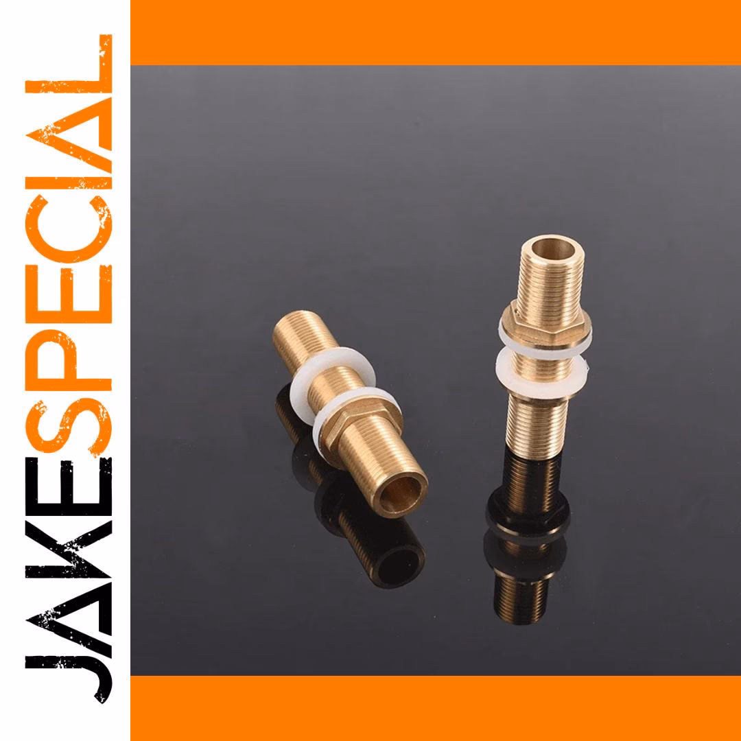 BSPP Male Full Thread Brass Connector 1/8-3/4" - Image 4