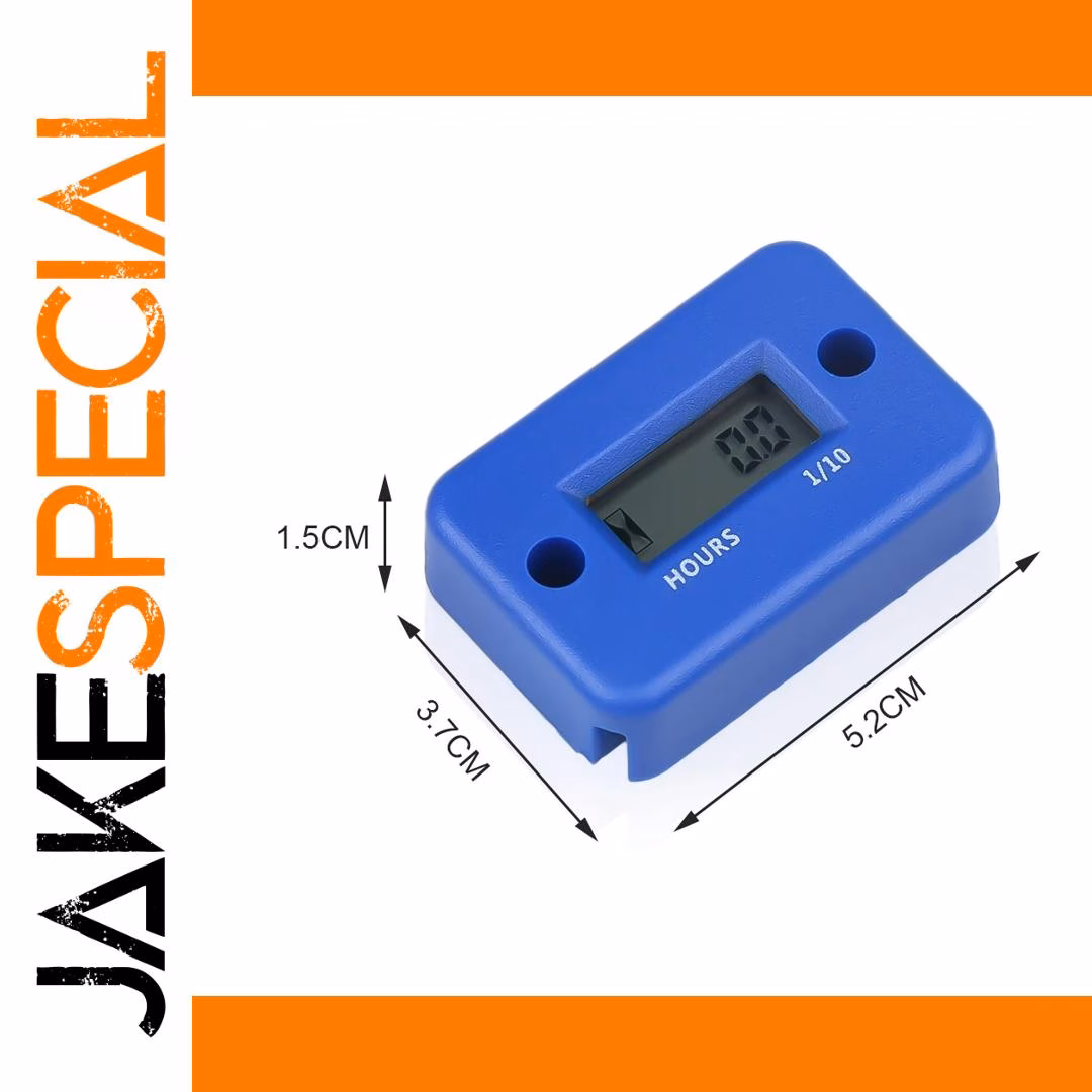 Waterproof Hour Meter for Gas Engine Vehicles - Image 2