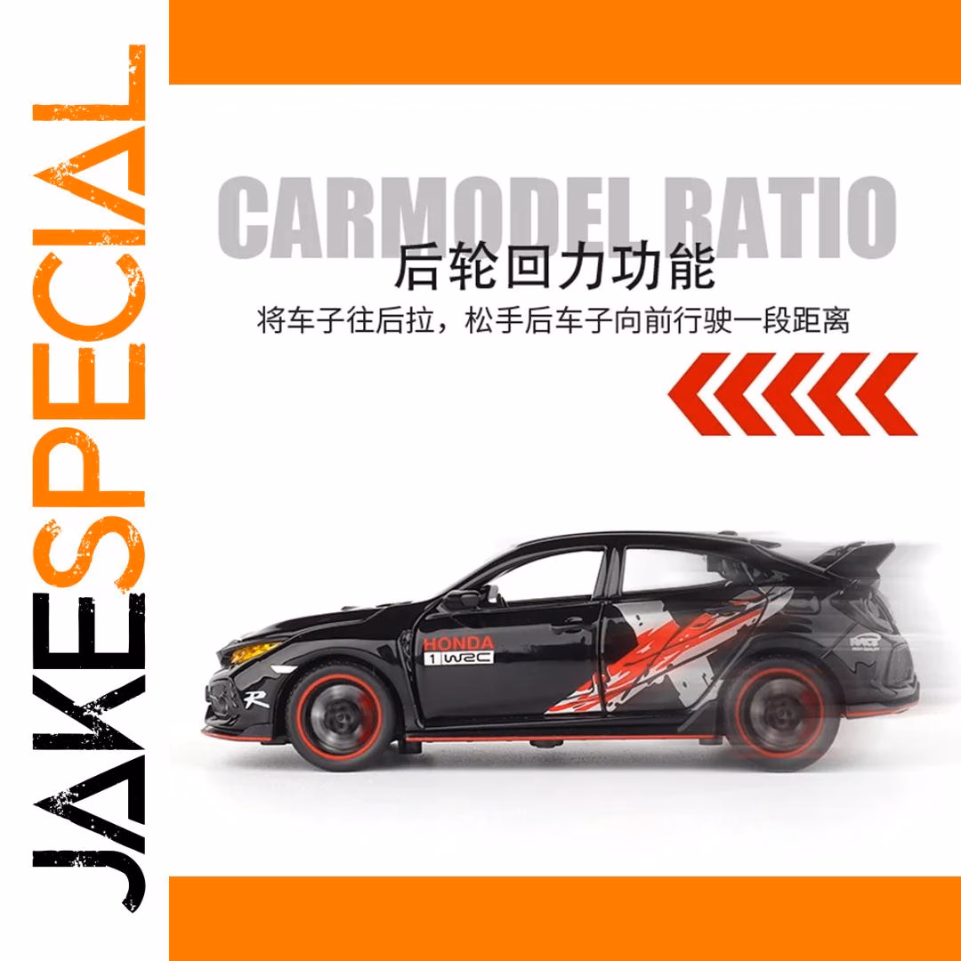Honda Civic Type-R 1:32 Scale Diecast Model - Image 4