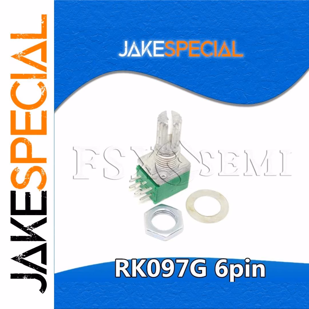 100PCS RK097G 6-Pin Potentiometers Set