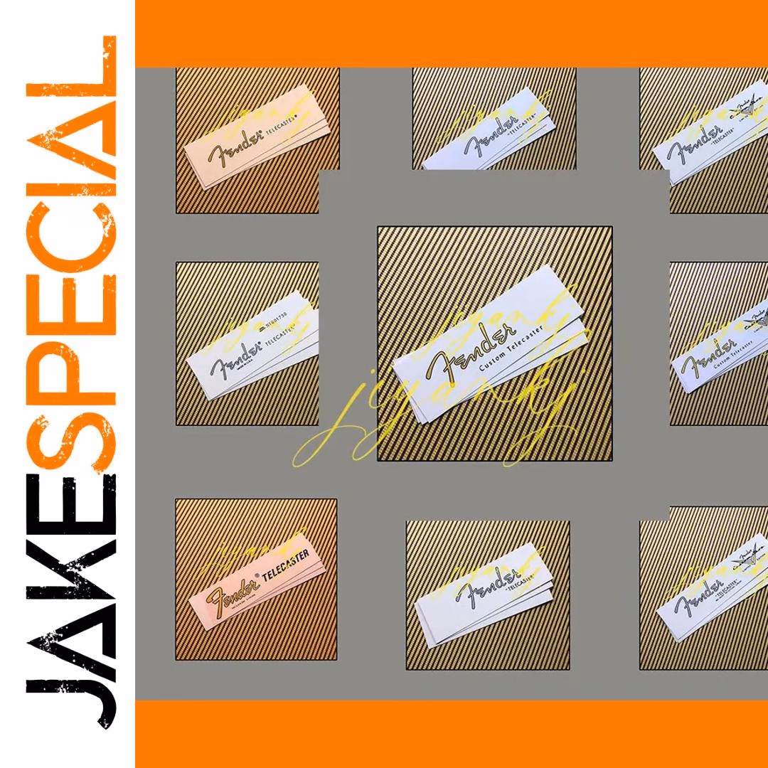 3PCS DIY Waterslide Decal Set for Guitars - Image 4