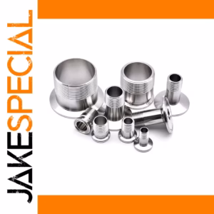 BSPT Male Thread Adapters in SS304/SS316