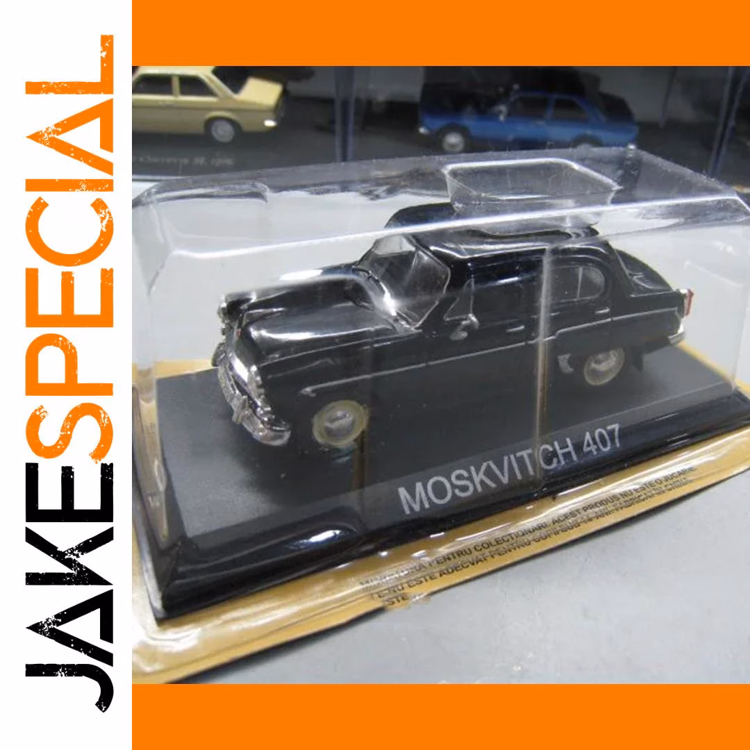 Diecast MOSKVITCH 407 Car Model Toy 1:43 Scale