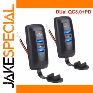 3-Port 12V USB Outlet with Quick Charge