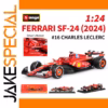 Bburago 1:24 Ferrari F1 SF-24 Model Race Car