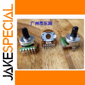 Dual B20K Potentiometer 1 PCS with 10MM Shaft