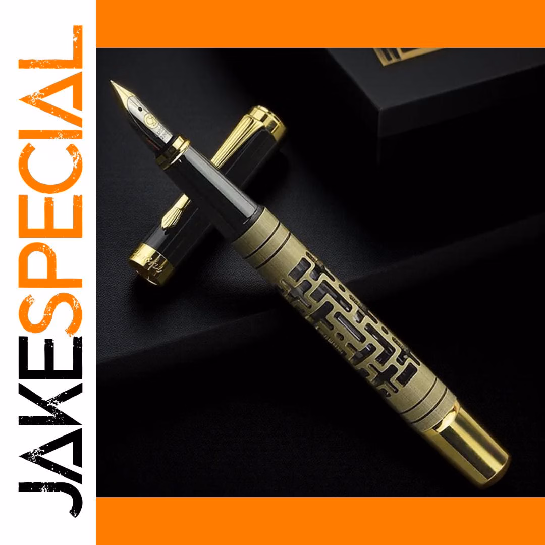 Luxury Metal Fountain Pen with 0.7mm Nib - Image 8